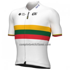 Maglia 2022 Groupama FDJ Campione Di Lituania Manica Corta